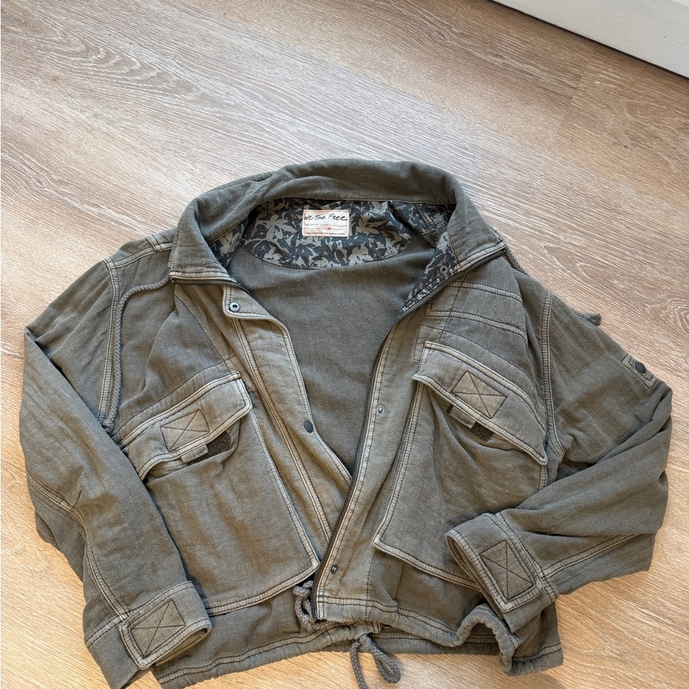 We The Free Olive Green Jacket